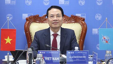 Bộ trưởng Nguyễn Mạnh Hùng: Viễn thông, ICT và công nghệ số đóng vai trò quan trọng thúc đẩy chuyển đổi số quốc gia và quốc tế